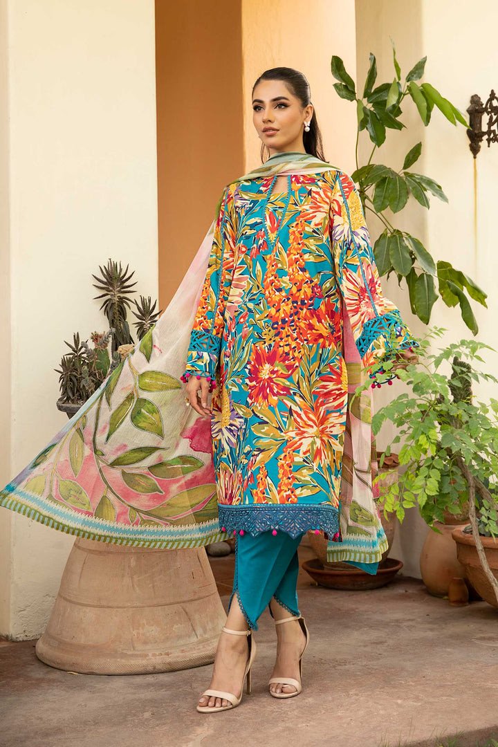 M.Basics by Maria B Unstitched Lawn Exclusive Collection | D4