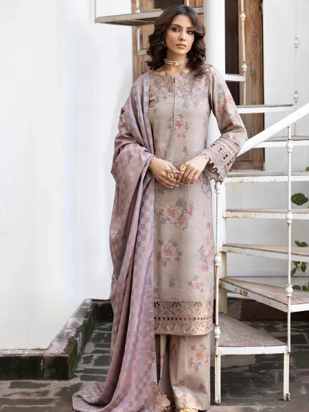 Jahanara IJK-02 PEYMAN By Iznik Unstitched Winter print '23