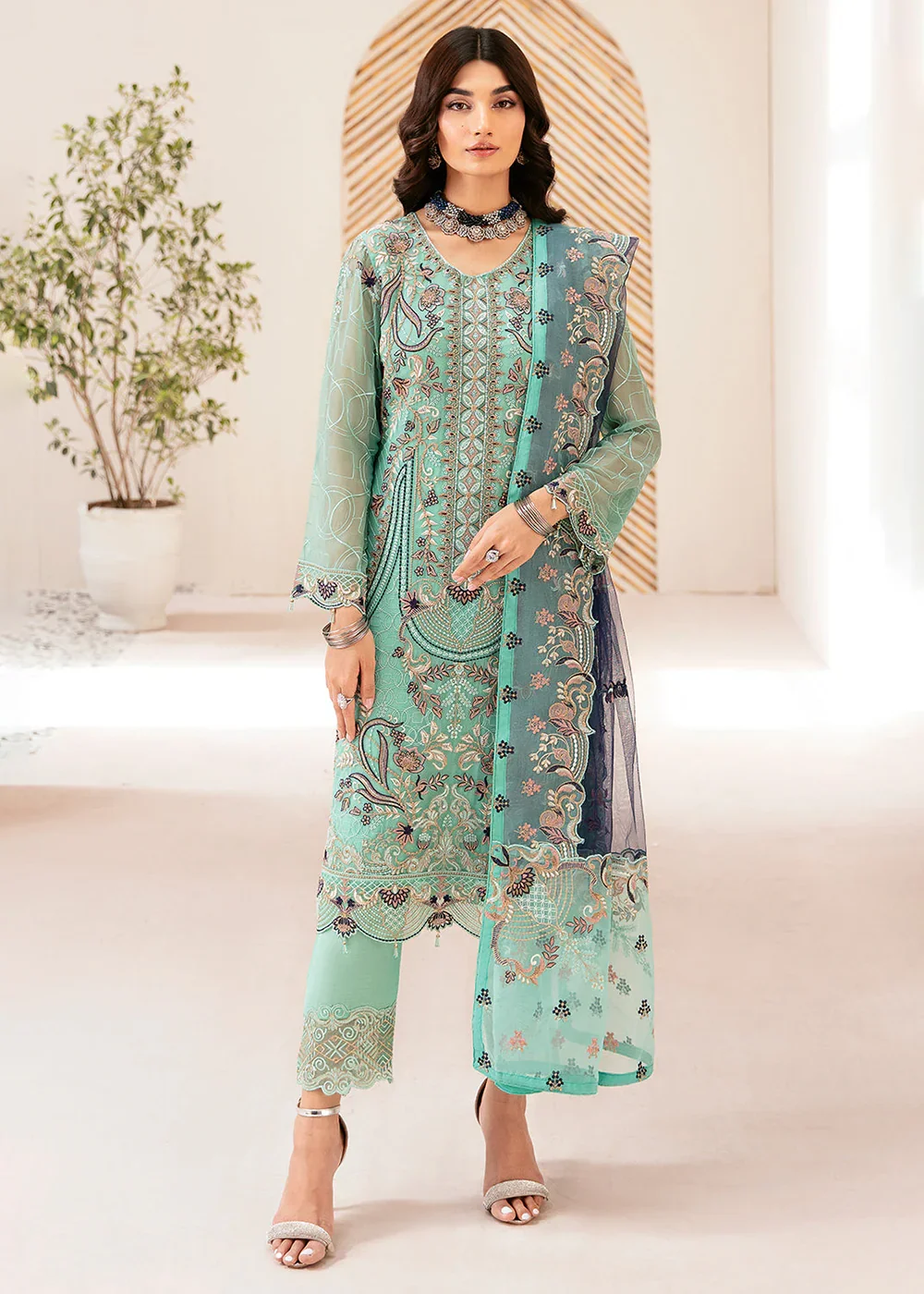 Rangoon Chiffon Collection by Ramsha | D-1207