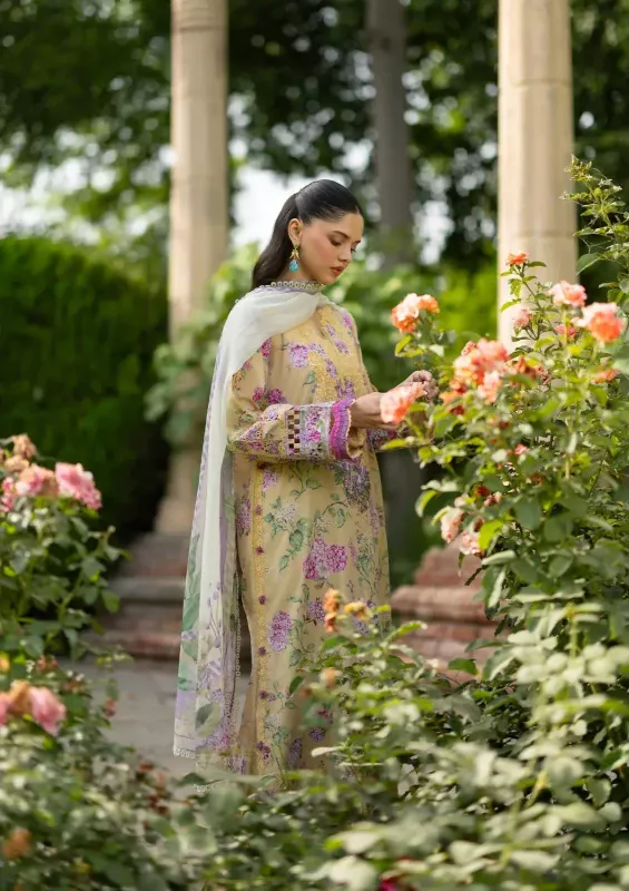 Elaf Premium Signature Unstitched Printed Lawn 2026 | SHELAI26082832