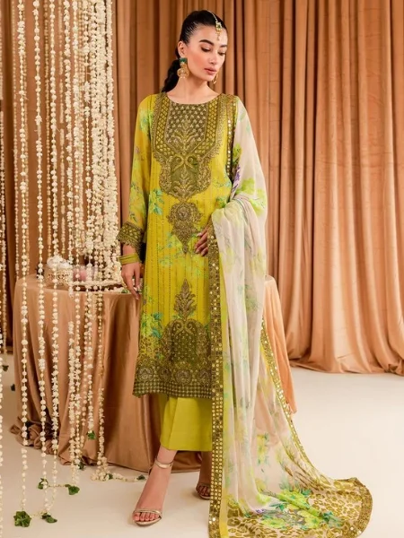 Charizma Vasal VSL-07 Luxury Unstitched Chiffon Collection - 2023