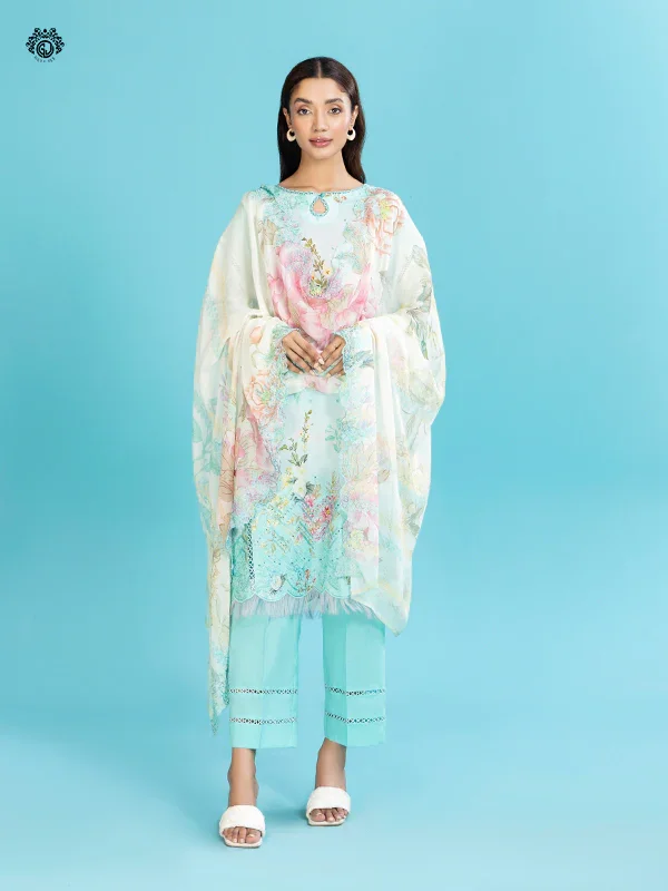 MORJA Unstitched Embroidered 3 pc | GMJ-A10