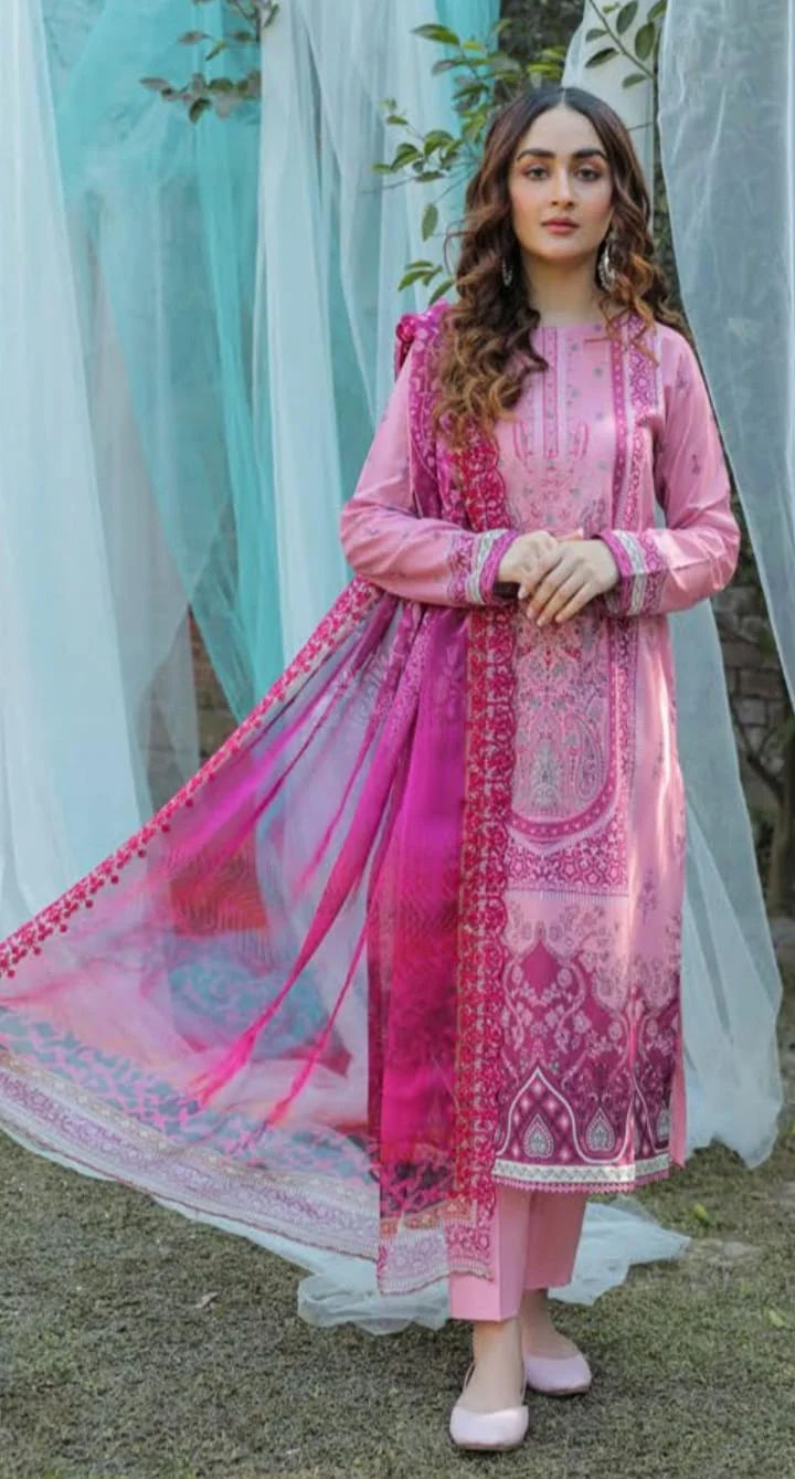 Rang e haya unstitched embroidered GRH2303 A6 3 piece at Shelai