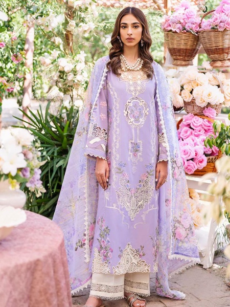 Manara Nera ML-03 Luxury Lawn '23 Dress Collection in Bangladesh