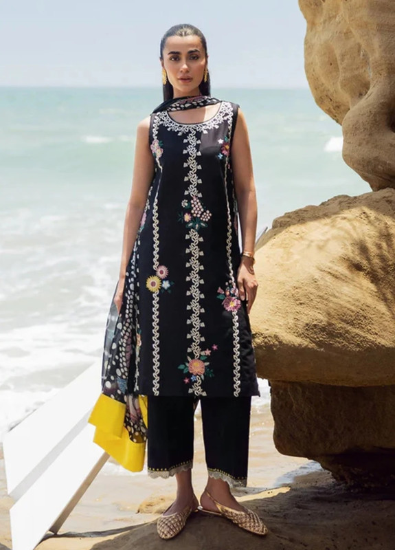 Sadaf Fawad Khan | Everyday Embroidered Lawn Unstitched | SHELAI27427