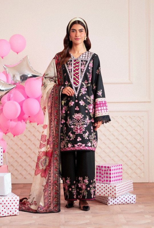 Abbas Jamal Rajput Signature Lawn Collection 25 | Ditsy