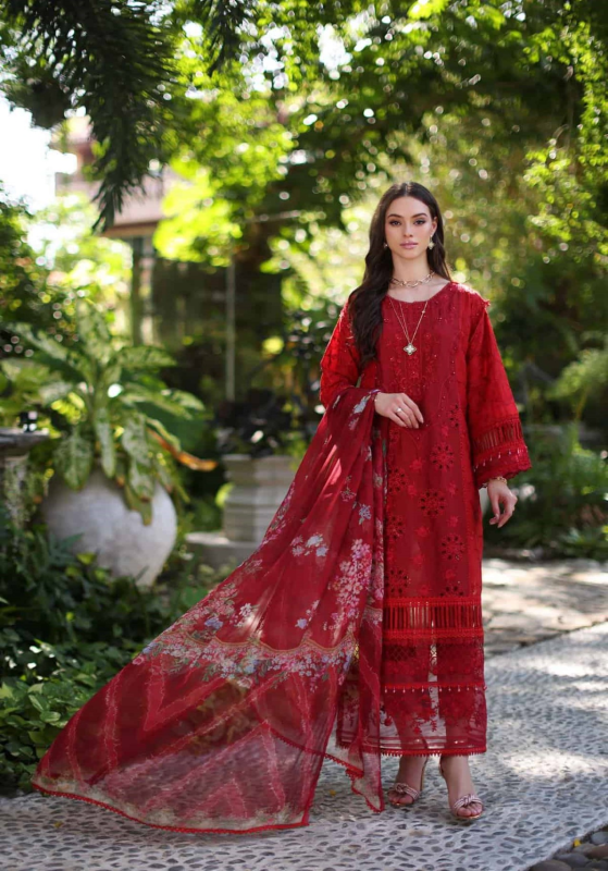 Noor By Saadia Asad - Luxury Chikankari Lawn | 2B