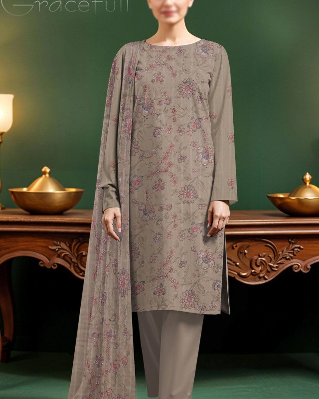 Khoobsurat Arzoo Unstitched 3piece | 9