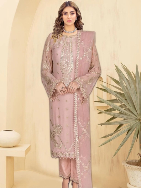 KASHISH By Ramsha K-107 Embroidered Weightless Chiffon Vol-01 Collection 2023