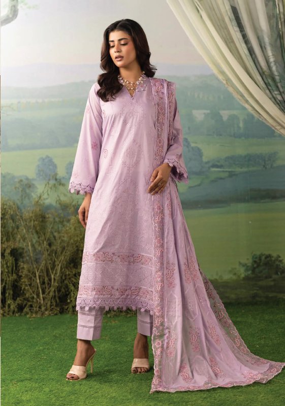 Khoobsurat Signature Lawn Collection  | SHELAI26081907