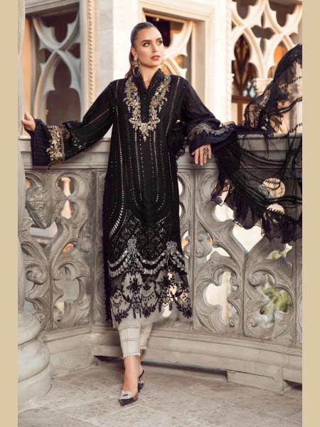 MARIA B 24-03 EID LAWN UNSTITCHED 3PCS