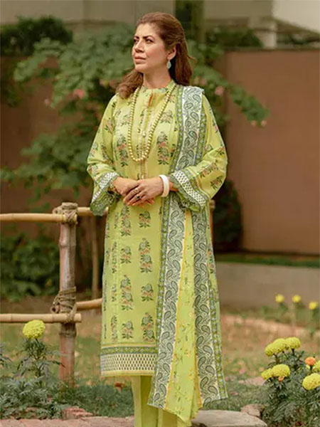 Gul Ahmed CL22237B three piece printed lawn tribute collection