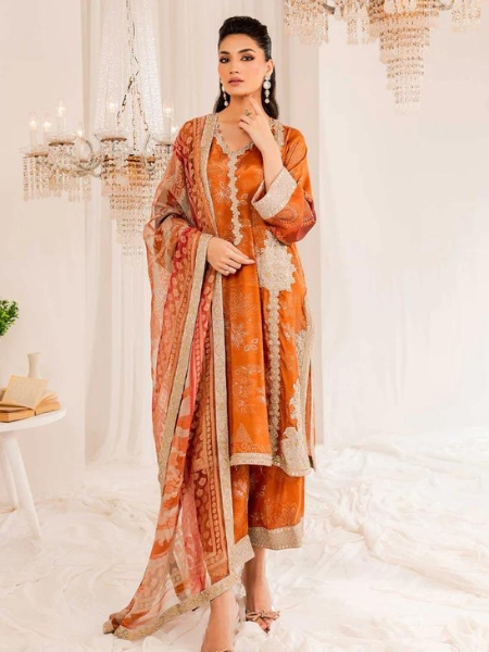 Charizma Tabeer CTW-02 Unstitched Silk Edit Collection'23