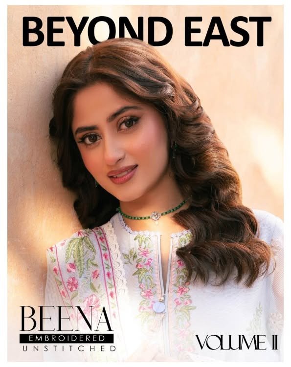 Beena By Beyond East Unstitched Collection 25