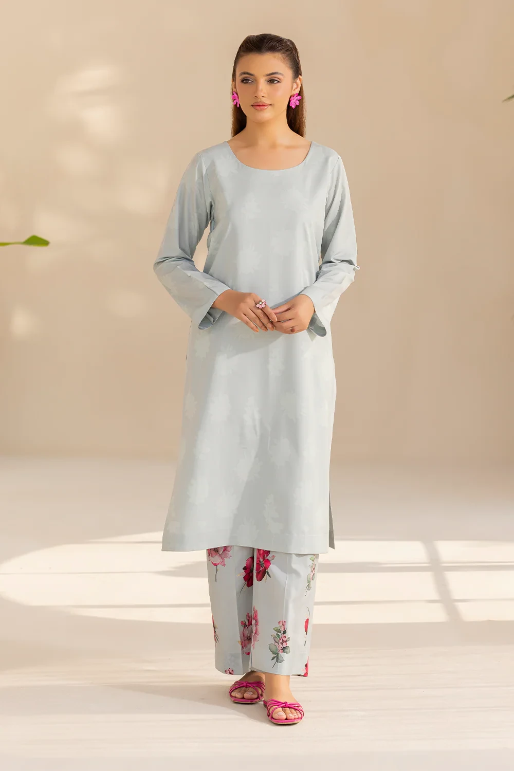 ESRA Digital Printed Collection Aqua | Soft Crepe - JD-24-07