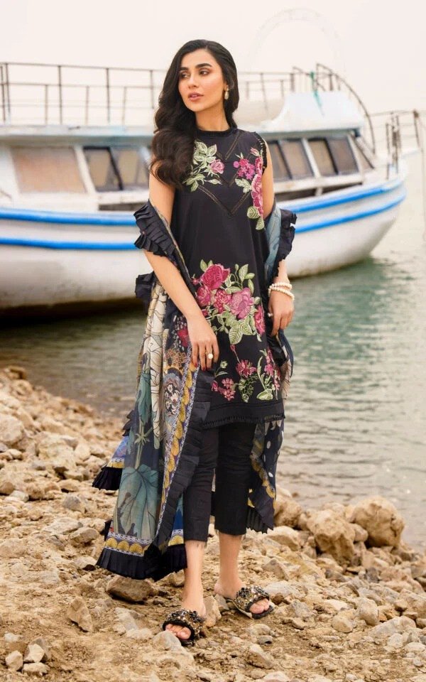 Asifa N Nabeel Daphne 5 Meraki Summer Lawn Vol 1 2024  | SHELAI9870