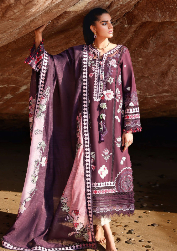 Saira Shakira - Breeze Unstitched Lawn '26 (NOOR 2-A)