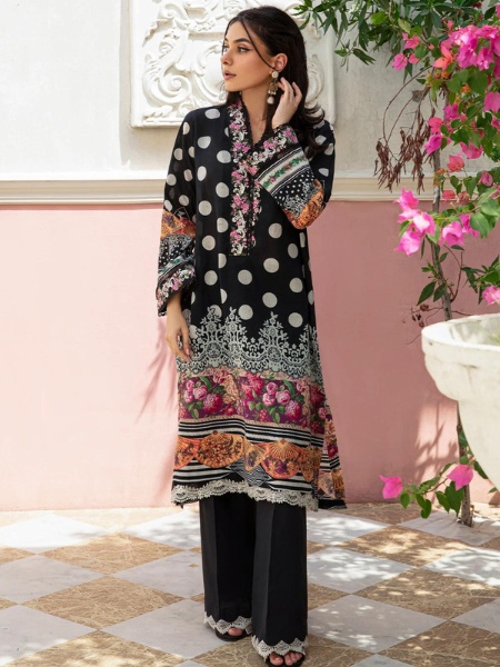 Elaf Premium ETC-03B Luxury Pakistani Dress Digital Printed Lawn at Shelai