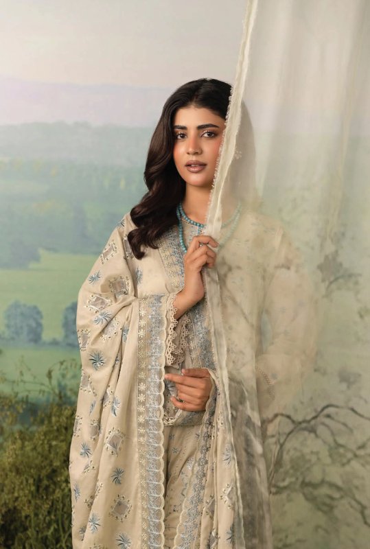 Khoobsurat Signature Lawn Collection  | SHELAI26081906