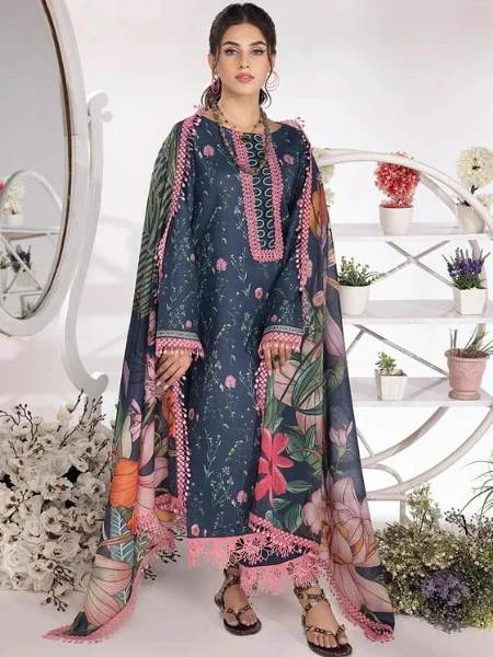 Rang Rasiya Azure Summer Breeze Lawn Collection 2023