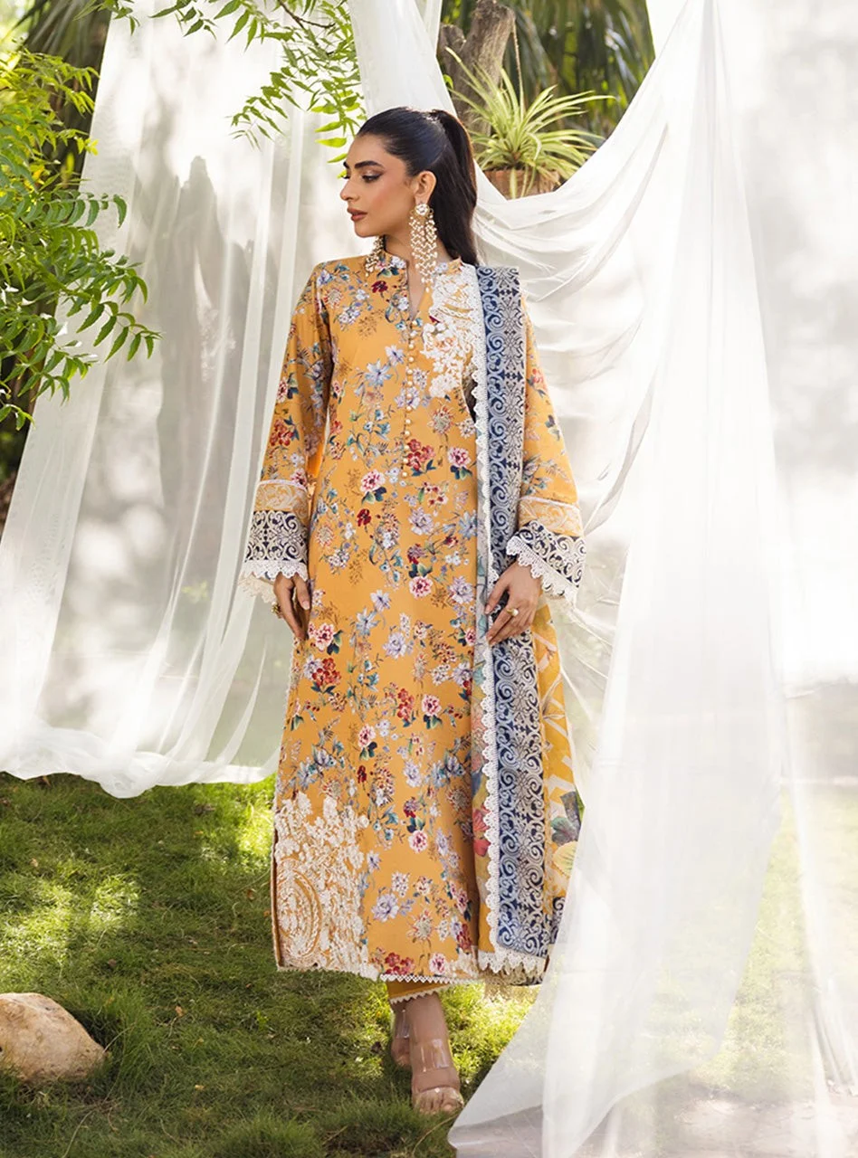 TAHRA BEEHA - D 2A BY ZAINAB CHOTTANI UNSTITCHED ''24 COLLECTION