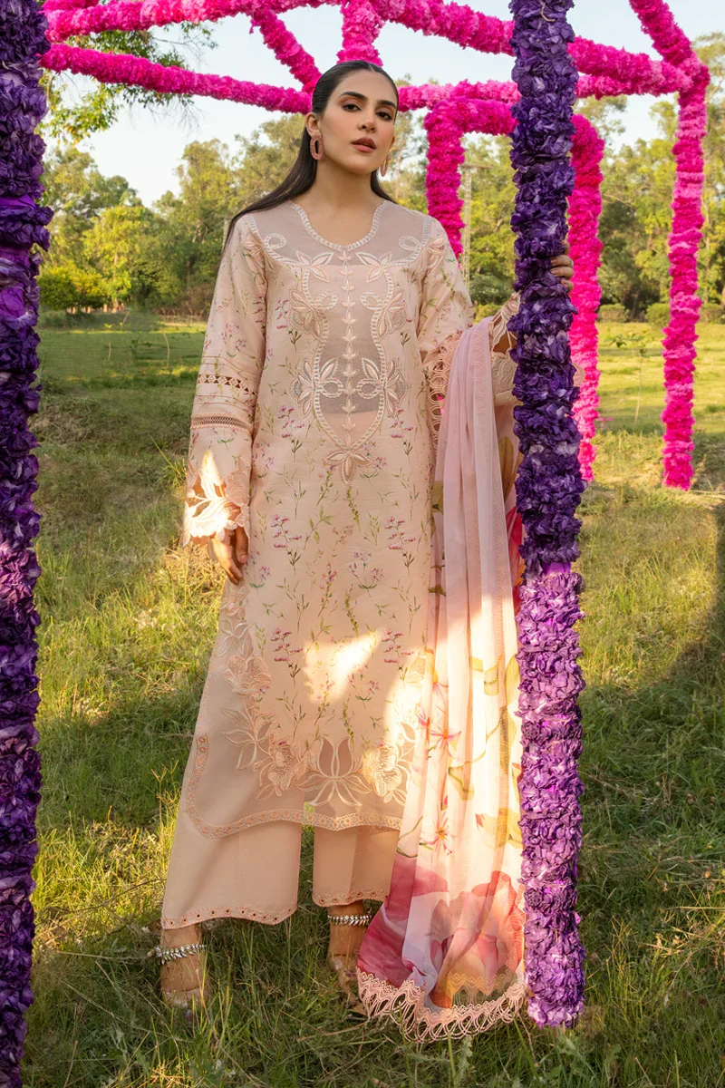 Carnation Festive Lawn By Rang Rasiya | Lily