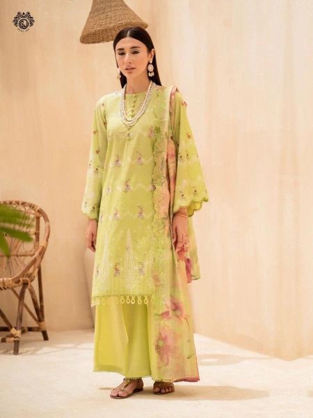 Premium Mishal by Gulljee GMIS2307A9 Luxury unstitched Embroidered Collection '23