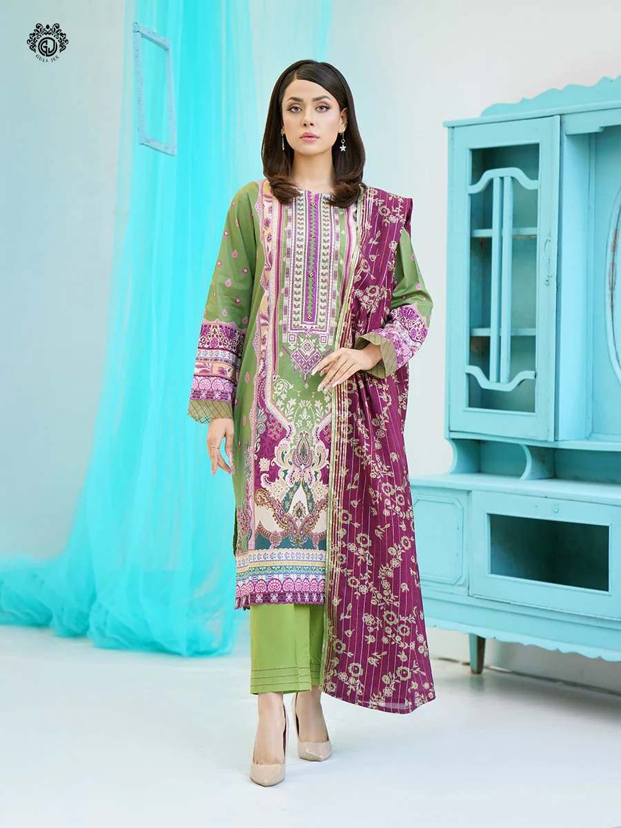 Rang pasand luxury embroidered GPR2307A11 3 piece by Gulljee