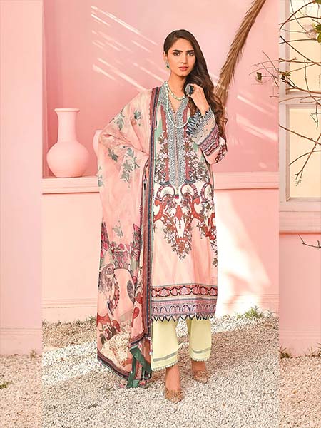 Viva Prints by Anaya VP23-14 2023 Digital Printed Lawn Shirt