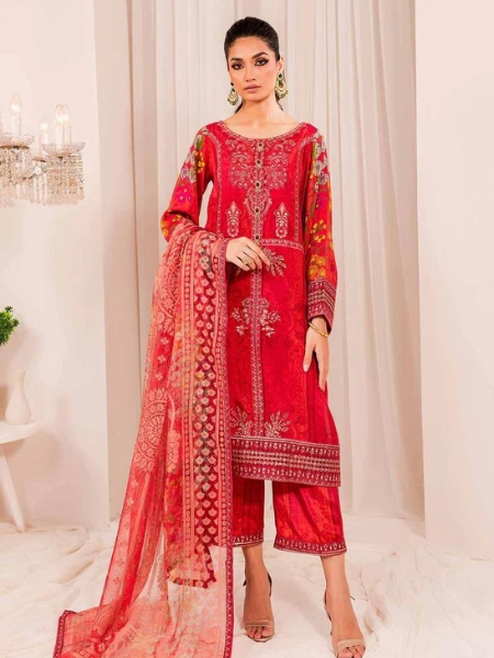 Charizma Tabeer CTW-08 Unstitched Silk Edit Collection'23