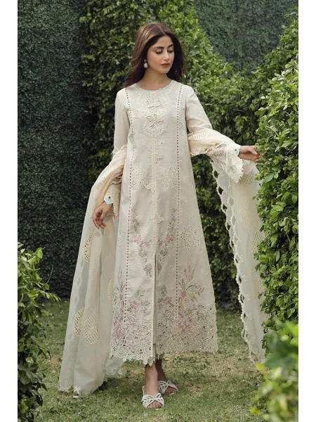 QALAMKAR PS-04 ZUHA FESTIVE LAWN ''24 UNSTITCHED COLLECTION