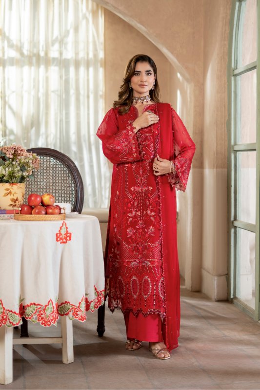 Zebatan Aura Ebroidered Unstitched | AR-1