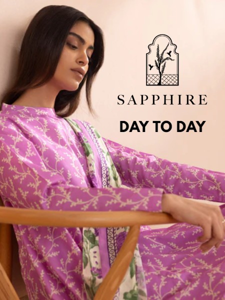 SAPPHIRE UNSTITCHED DAY TO DAY COLLECTION