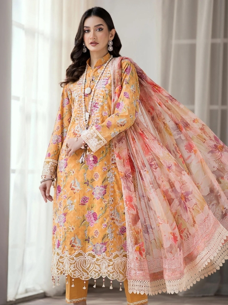 Alzohaib By Sunshine SBE-23-01 Bloom Embroidered Cutwork Edition 2023