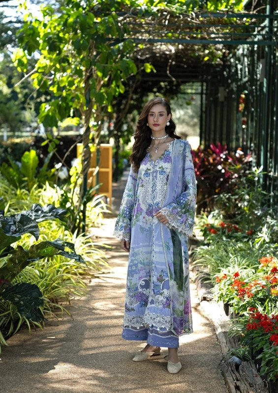 ELAF Signature Chiffon Collection-26 | ESA-6A MOONLIT PETALS