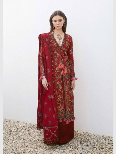 HUSSAIN REHAR RUHI EID LUXURY LAWN UNSTITCHED SS-24 COLLCTION