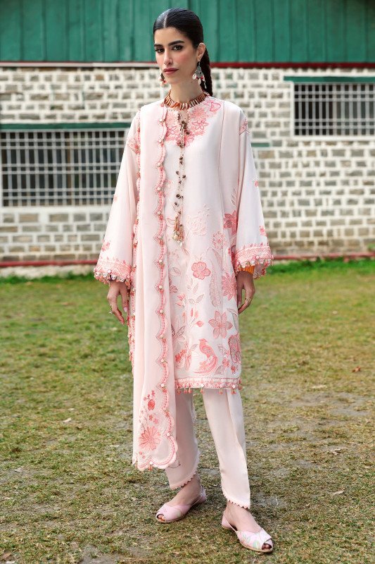 ZAHA Lawn 2025 – Unstitched Exclusive Collection | ZANIA (ZL25-13 B)