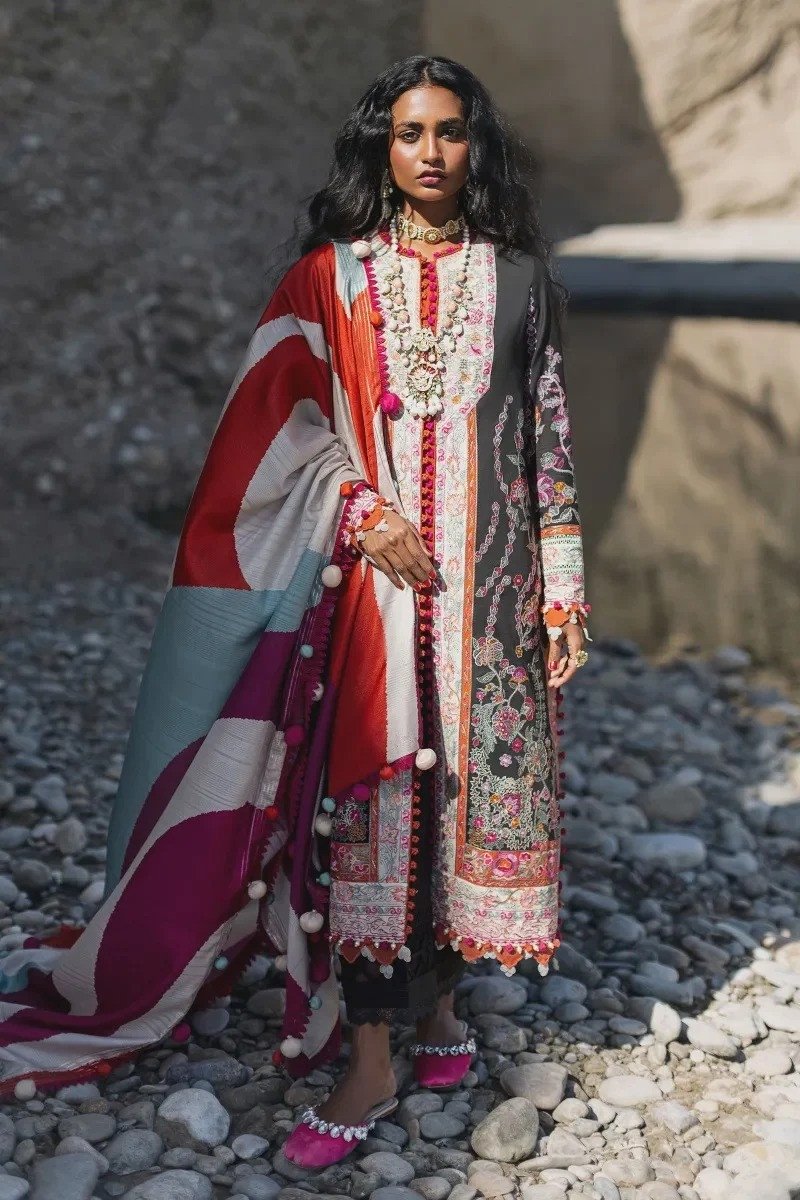 Sana Safinaz Luxury Lawn 23 14B | SHELAI3144