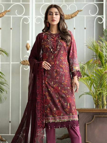 Alzohaib By Sunshine SBE-23-05 Bloom Embroidered Cutwork Edition 2023