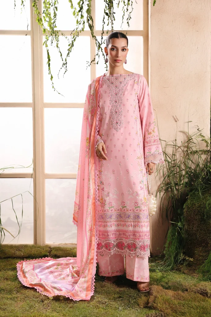 Rajbari Unstitched 3piece | Silah Silk Edit - 01