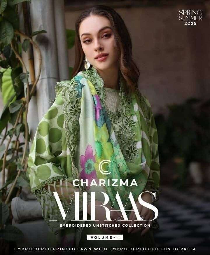 Charizma Miraas Vol 1 Unstitched Collection 2025