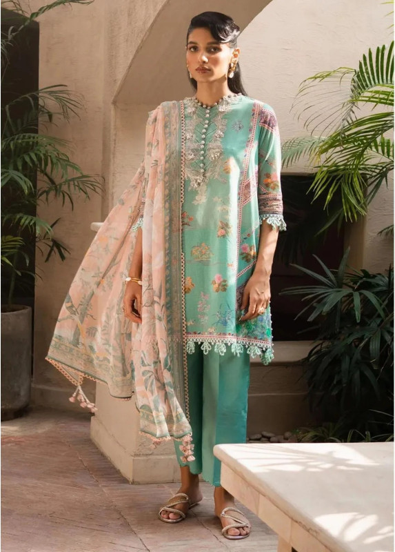 Muzlin By Sana Safinaz Embroidered Lawn Suits Unstitched | SHELAI4985