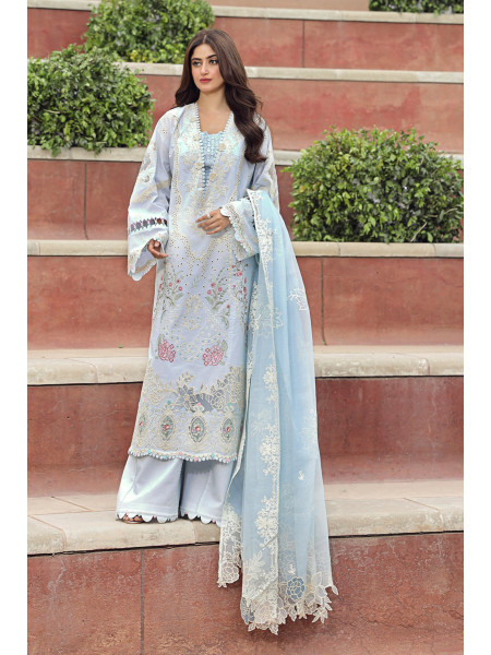 QALAMKAR PS-10 ZAIB FESTIVE LAWN ''24 UNSTITCHED COLLECTION