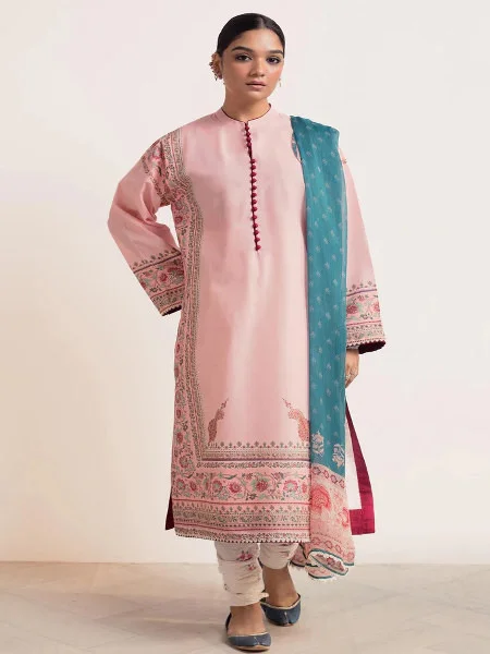 Zara Shahjahan Coco Prints Lawn Collection Gulabi-D3