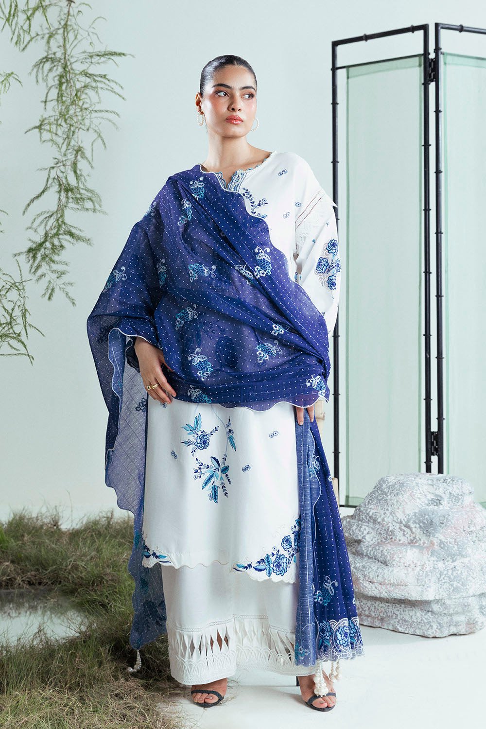 Gul Ahmed Giardino Unstitched | FE-52065