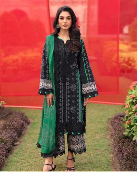 Charizma Rang-E-Bahar CRB5-4 Embroidered Lawn with Chiffon Dupatta and Trouser