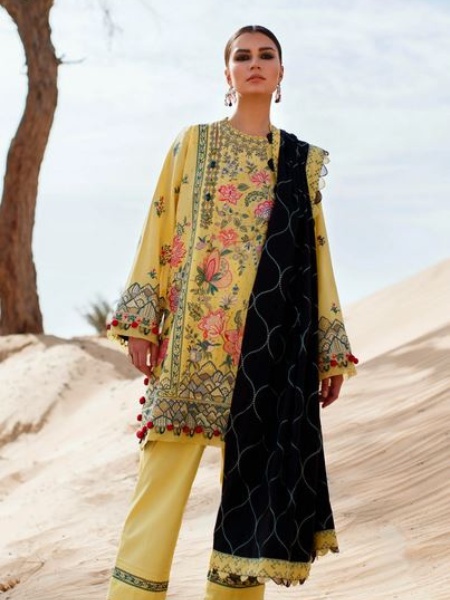 Zaha TALAYEH ZL-22-06 Summer Lawn Collection at SHELAI