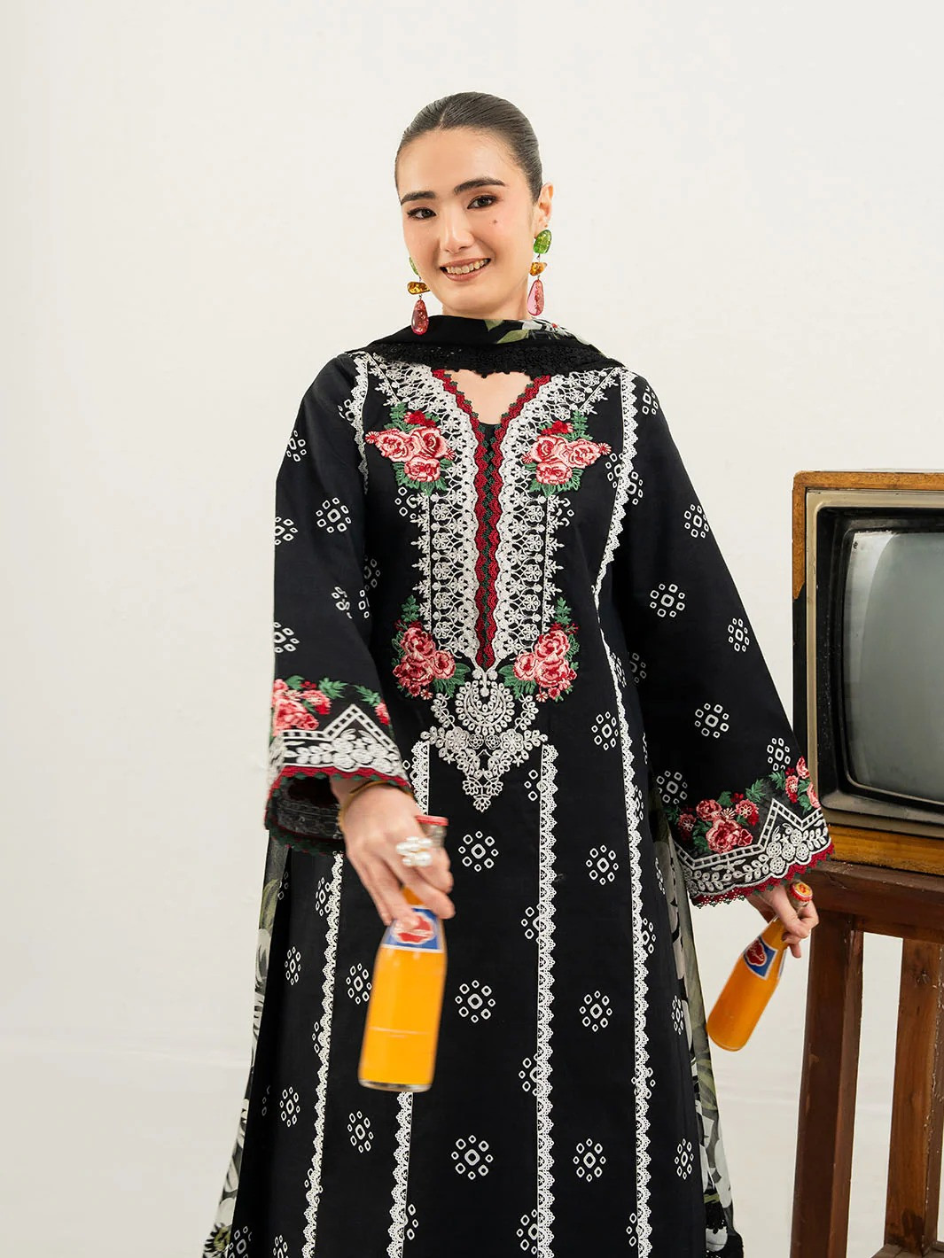 Anaya By Mahnur Unstitched | ANA-001