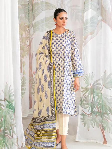 SAHAR SSL-V3-23-06 Digital printed pakistani unstiched 3 piece at SHELAI