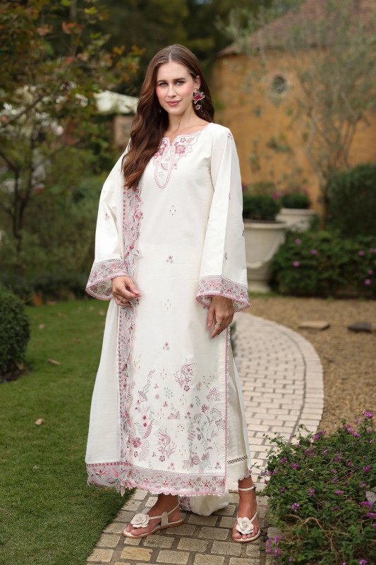 Raaya Luxury Embroidered Lawn | Evlayn | SHELAI26082852